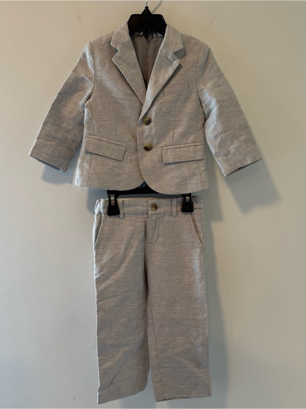 Janie And Jack  Grey Suit Size 18M #Lux-K